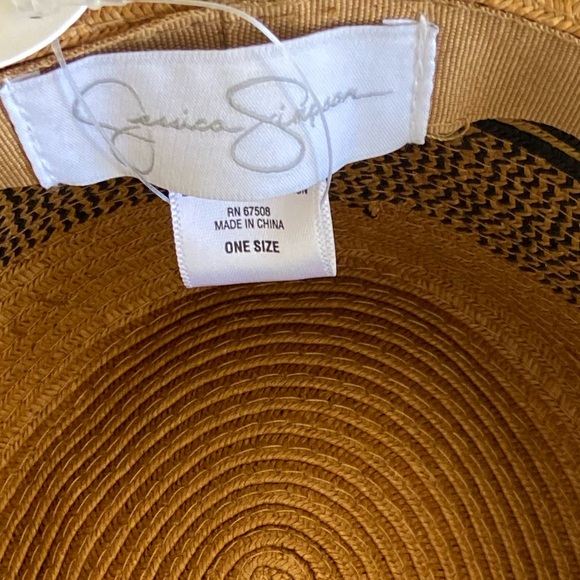 Jessica Simpson straw hat - Picture 4 of 6